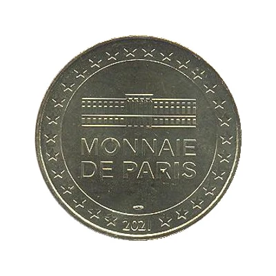 Jeton touristique - Monnaie de Paris - Jean de la Fontaine - La Grenouille et le Boeuf back