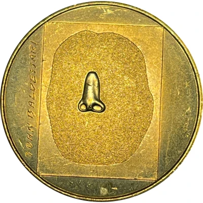 Jeton touristique - Monnaie de Paris - John Baldessari front