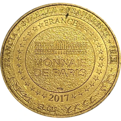 Jeton touristique - Monnaie de Paris - La coupole 20 ans d'expérience back