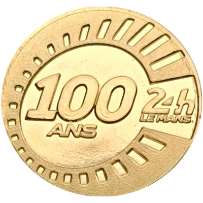Jeton touristique - Monnaie de Paris - Le Mans - 100 ans des 24 heures front