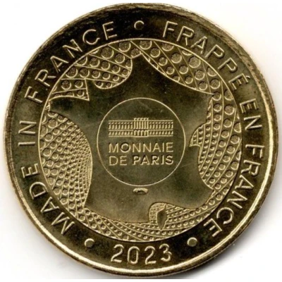 Jeton touristique - Monnaie de Paris - Le Panthéon - Victor Hugo back