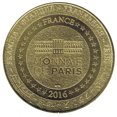 Jeton touristique - Monnaie de Paris - Le Pastel - Pays de Cocagne - Tarn back