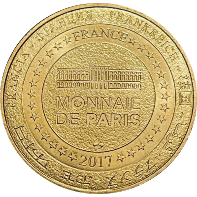 Jeton touristique - Monnaie de Paris - Les Epesses - Le Puy du fou - 40 ans back