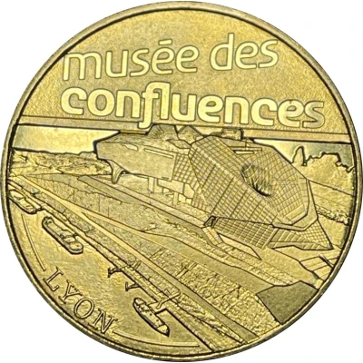 Jeton touristique - Monnaie de Paris - Lyon - Musée des Confluences front