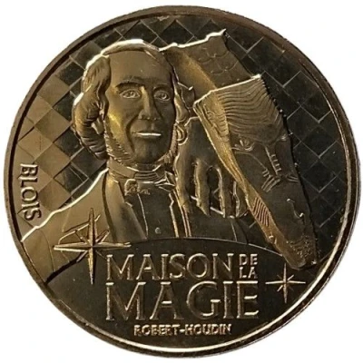 Jeton touristique - Monnaie de Paris - Maison de la Magie Robert-Houdin - Blois front
