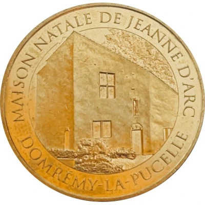 Jeton touristique - Monnaie de Paris - Maison natale de Jeanne d'Arc front