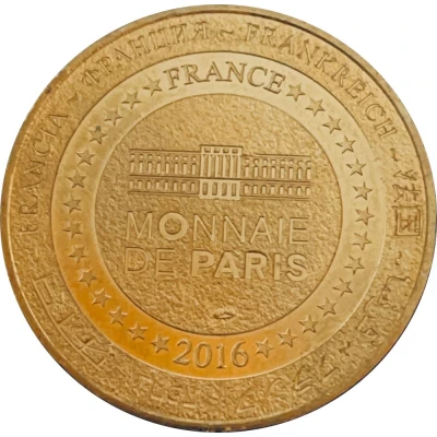 Jeton touristique - Monnaie de Paris - Maison natale de Jeanne d'Arc back