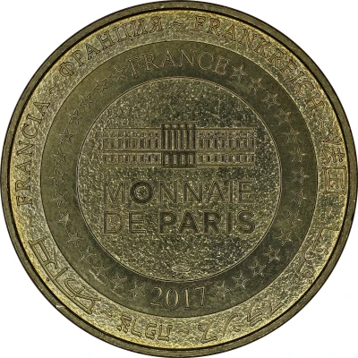 Jeton touristique - Monnaie de Paris - Office de Tourisme - Pays de Saint-Omer back