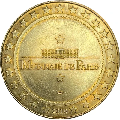 Jeton touristique - Monnaie de Paris - Rétromobile - 35e anniversaire back