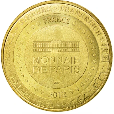 Jeton touristique - Monnaie de Paris - Saint-Jean-Pied-de-Port Garazi Baigorri back