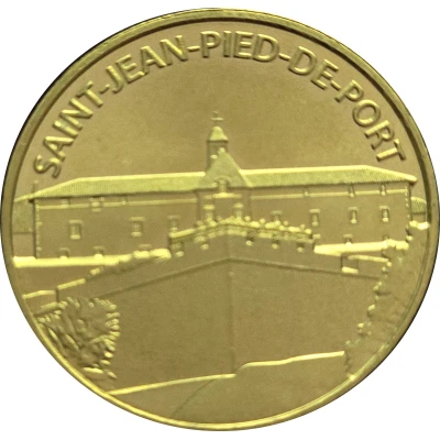 Jeton touristique - Monnaie de Paris - Saint-Jean Pied-de-Port front