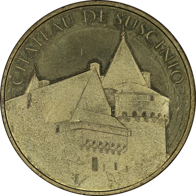 Jeton touristique - Monnaie de Paris - Sarzeau - Château de Suscinio front