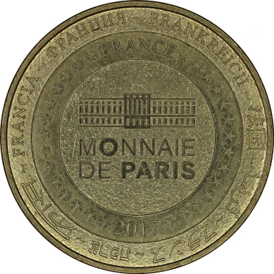 Jeton touristique - Monnaie de Paris - Sarzeau - Château de Suscinio back