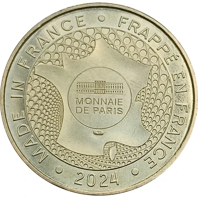 Jeton touristique - Monnaie de Paris - Thoiry - Won Safari - Panda roux back