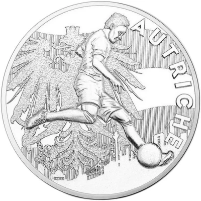 Jeton touristique - Monnaie de Paris - UEFA EURO - Autriche front