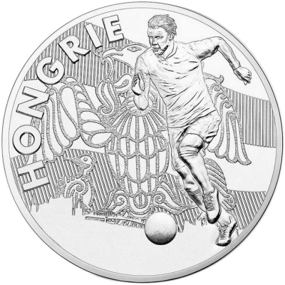 Jeton touristique - Monnaie de Paris - UEFA EURO - Hongrie front