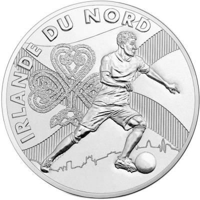 Jeton touristique - Monnaie de Paris - UEFA EURO - Irlande du Nord front
