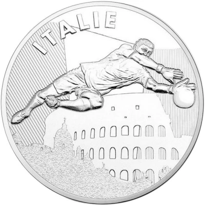 Jeton touristique - Monnaie de Paris - UEFA EURO - Italie front