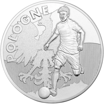 Jeton touristique - Monnaie de Paris - UEFA EURO - Pologne front