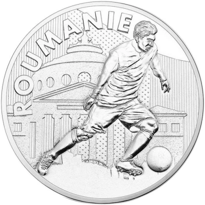 Jeton touristique - Monnaie de Paris - UEFA EURO - Roumanie front