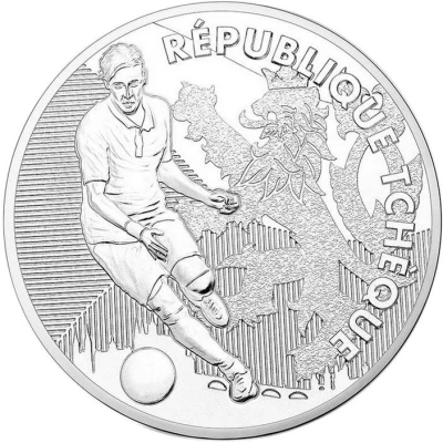 Jeton touristique - Monnaie de Paris - UEFA EURO - République Tchèque front
