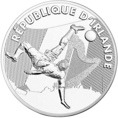 Jeton touristique - Monnaie de Paris - UEFA EURO - République d'Irlande front