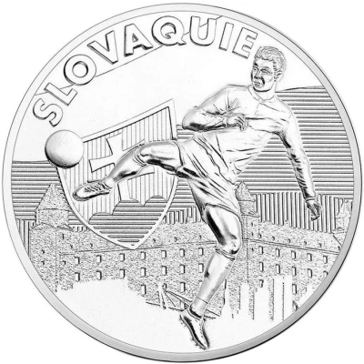 Jeton touristique - Monnaie de Paris - UEFA EURO - Slovaquie front