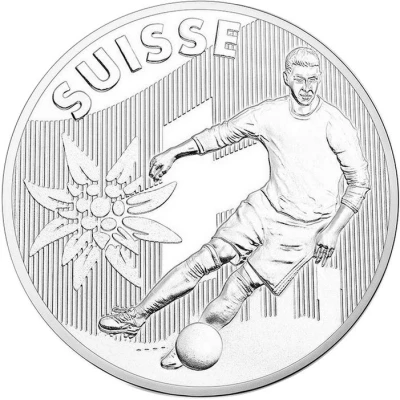 Jeton touristique - Monnaie de Paris - UEFA EURO - Suisse front
