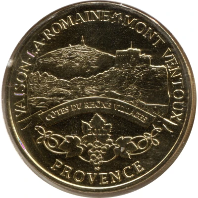 Jeton touristique - Monnaie de Paris - Vaison-la-Romaine - Mont Ventoux - Provence front