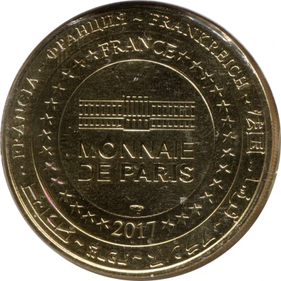 Jeton touristique - Monnaie de Paris - Vaison-la-Romaine - Mont Ventoux - Provence back