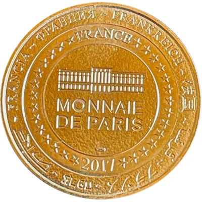 Jeton touristique - Monnaie de Paris - Village musée du Der back