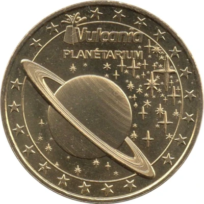 Jeton touristique - Monnaie de Paris - Vulcania - Le Planétarium front