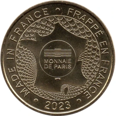 Jeton touristique - Monnaie de Paris - Vulcania - Le Planétarium back