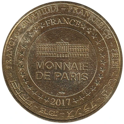 Jeton touristique - Monnaie de Paris - Vulcania back