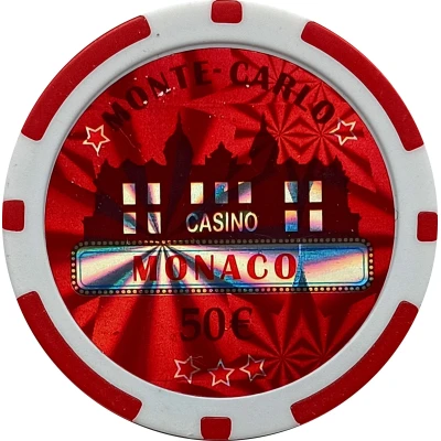 Jeton touristique - Monte Carlo Casino - 50€ (Imitation) ND front