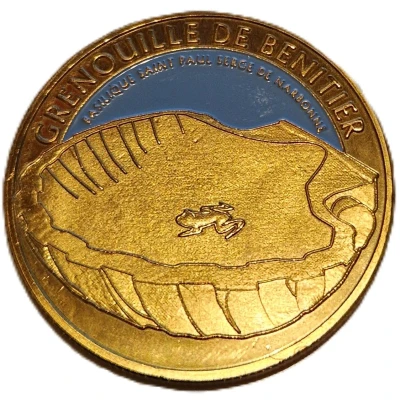 Jeton touristique - Souvenirs et Patrimoine - Narbonne - Eglise Saint Paul Serge Grenouille de bénitier ND front