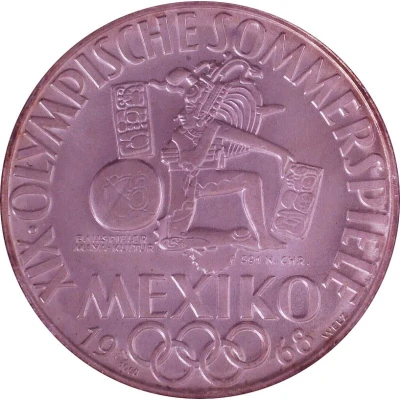 Jeux Olympiques Mexico front