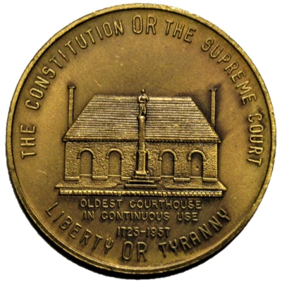 King William County Circuit Court Token front