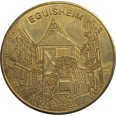 La France en médailles - Alsace - Eguisheim ND front
