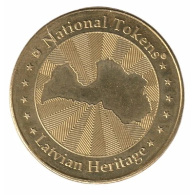 Latvian Heritage - Riga National Tokens ND back