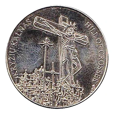 Lithuanian Heritage Collectors Coin - Hill Of Crosses ND front