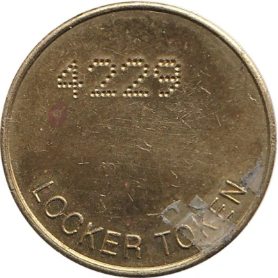 Locker Token - Helmsman (Numbered) ND back