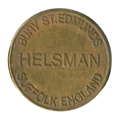 Locker Token - Helsman (Bury St Edmunds, Suffolk) ND front