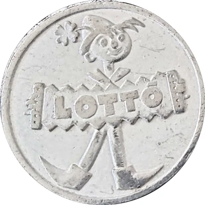 Lottery Token - Lottó (Minden héten lottó szerencse!) ND back