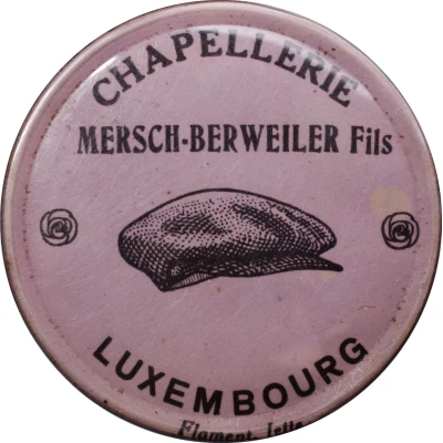 Luxembourg - Chapellerie Mersch-Berweiler ND front