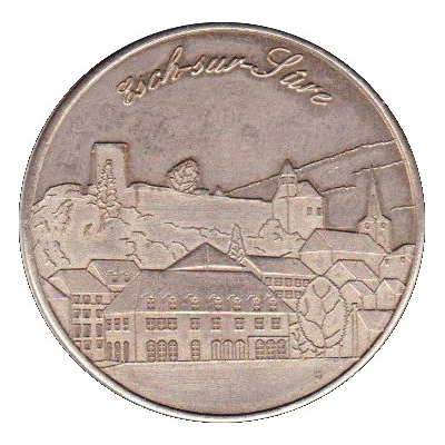 Luxembourg Heritage Collectors Coin - Esch-sur-Sûre ND front