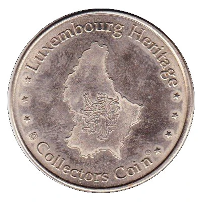 Luxembourg Heritage Collectors Coin - Esch-sur-Sûre ND back