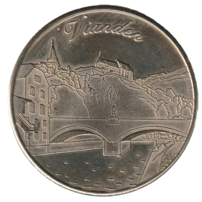 Luxembourg Heritage Collectors Coin - Vianden ND front