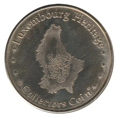 Luxembourg Heritage Collectors Coin - Vianden ND back