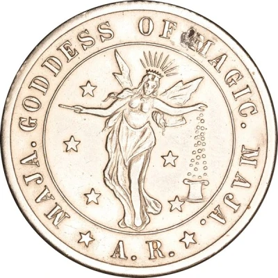 Magic Coin - Maja, Goddess of Magic (Chicago, Illinois) ND front